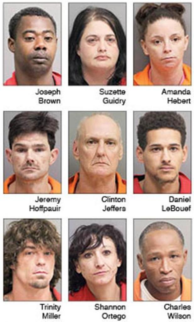 Recent Acadia Parish drug arrests are listed by sheriff